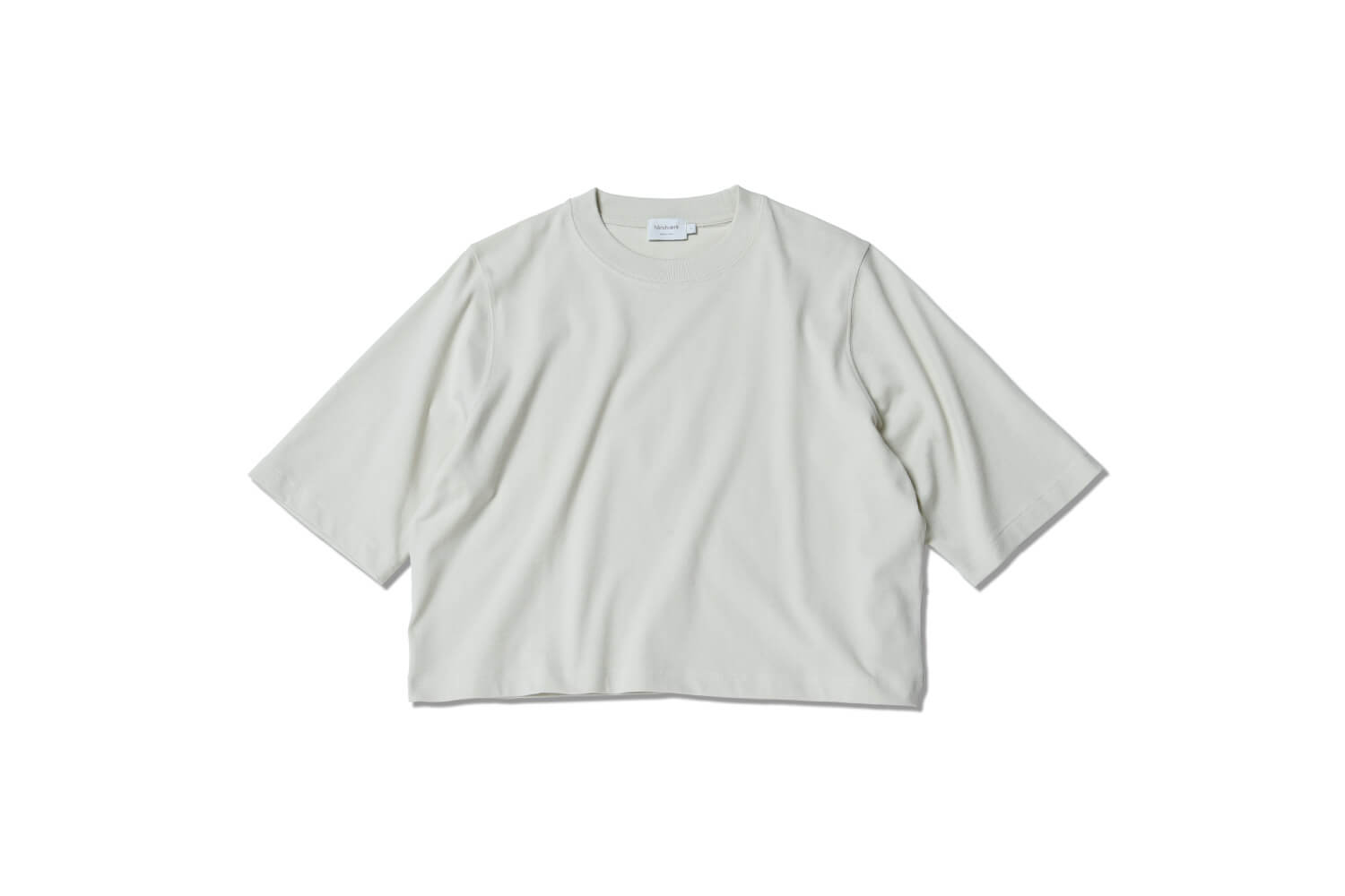 今日もビショップ　handvaerk　CREW NECK T-SHIRT