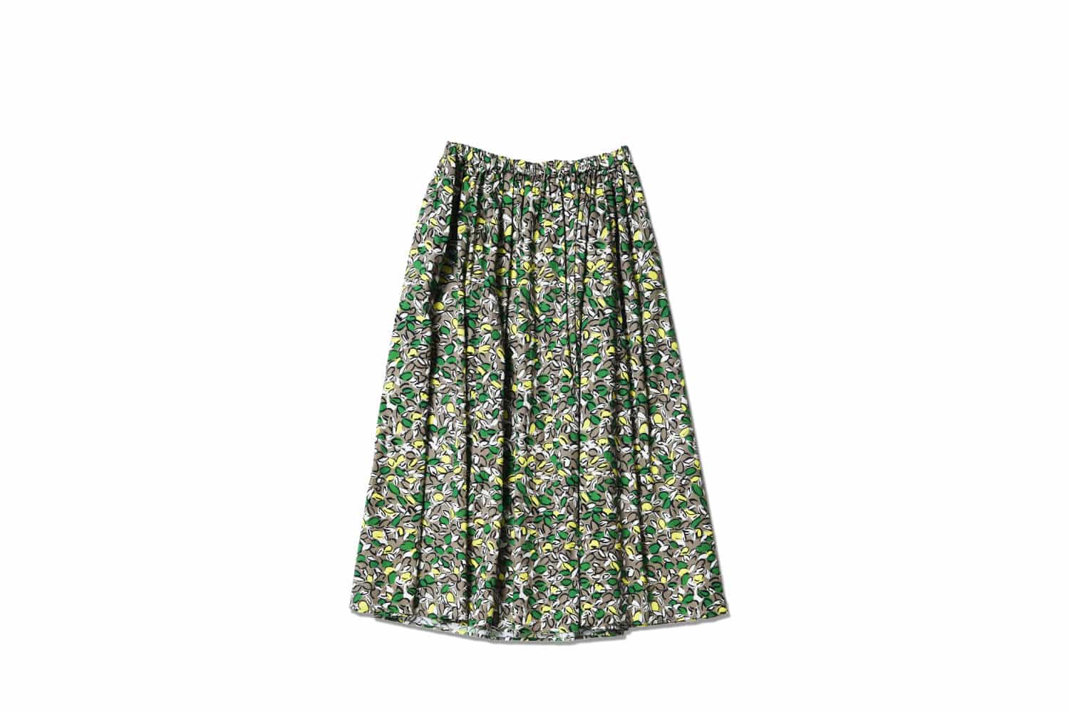 今日もビショップ　ORCIVAL　FRENCH PRINT POPLIN PRINT SKIRT