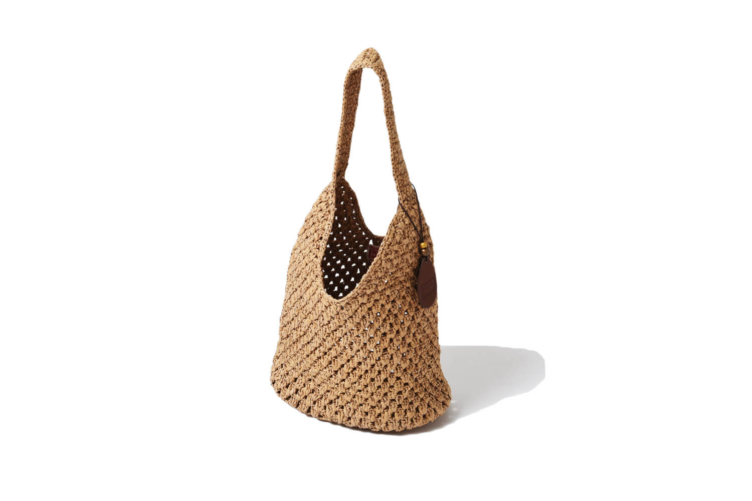 今日もビショップ　INDIA INDUSTRY　PAPER RAFFIA SHOULDER BAG