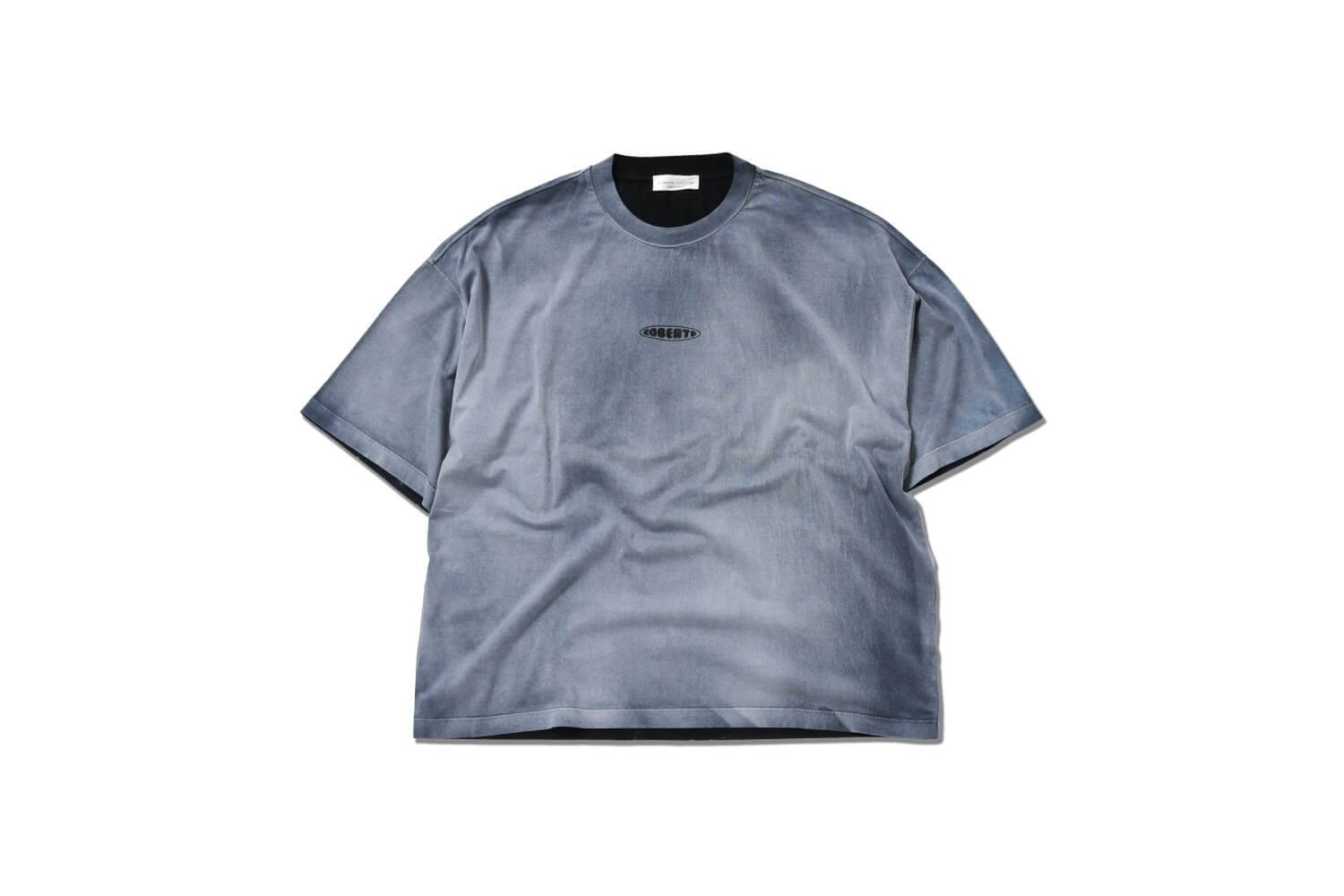 今日もビショップ　roberto collina　COTTON SHORT SLEEVE LOGO T-SHIRT