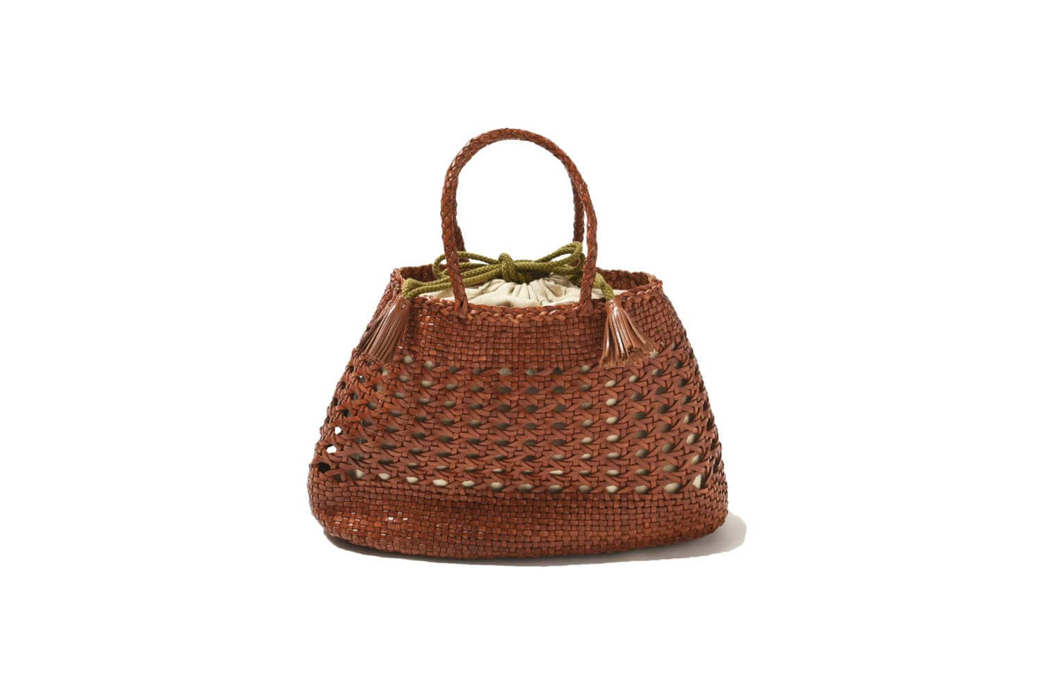 今日もビショップ　dragon　LEATHER MESH TOTE BAG
