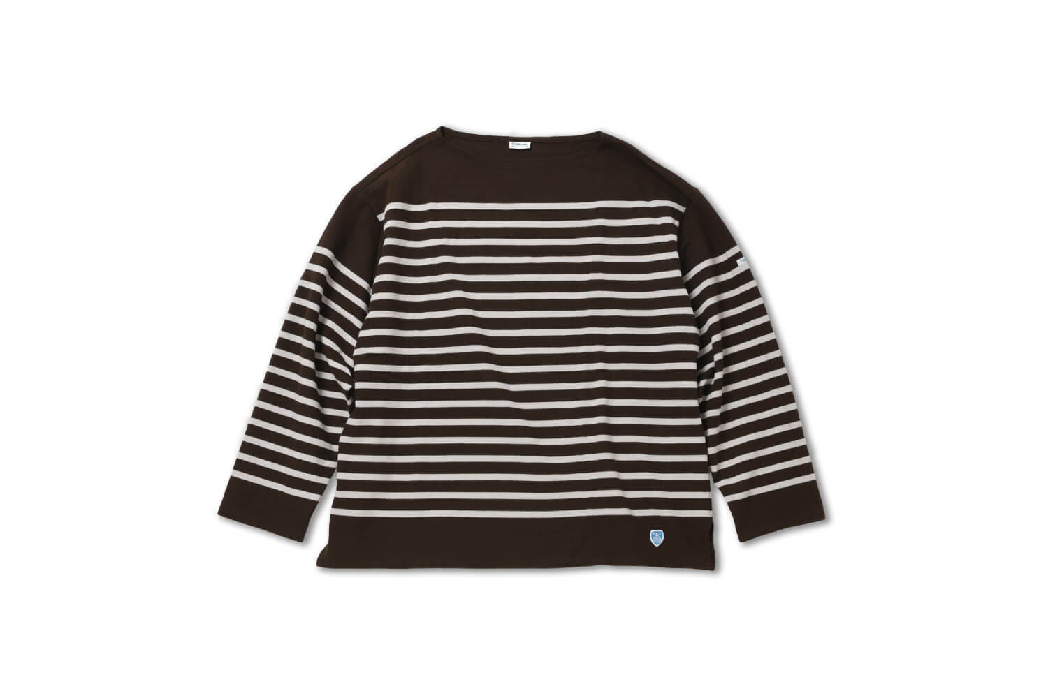 今日もビショップ　ORCIVAL　WIDE BOAT NECK PULLOVER