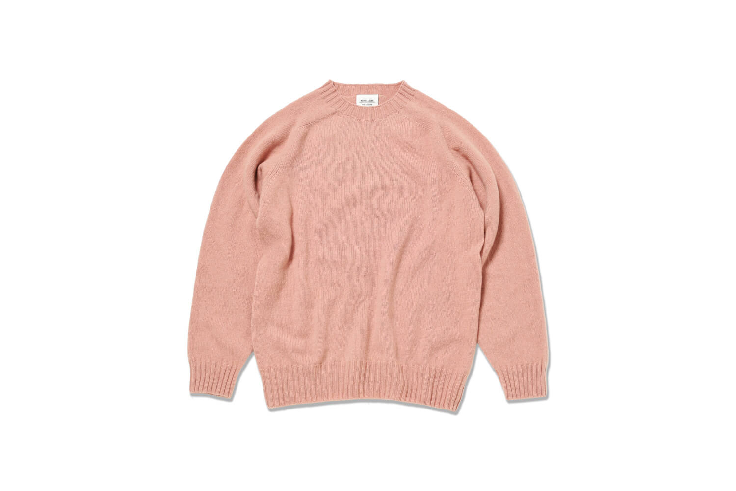 今日もビショップ　MORRIS & SONS　GEELONG LAMBSWOOL CREWNECK KNIT