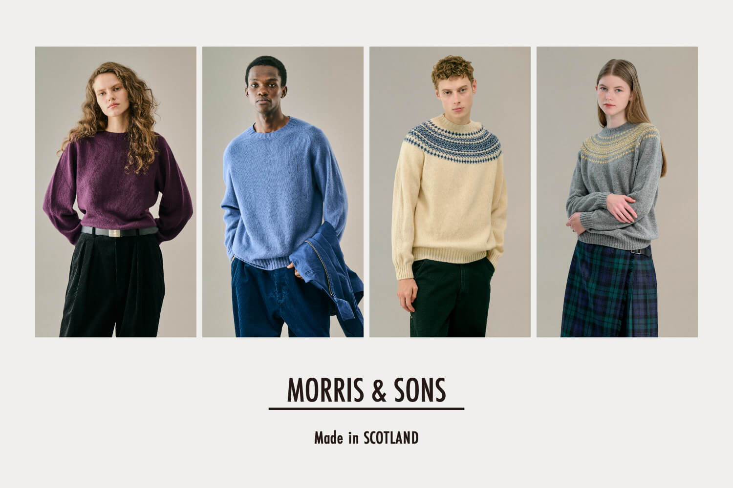 MORRIS & SONS - 26AW COLLECTION