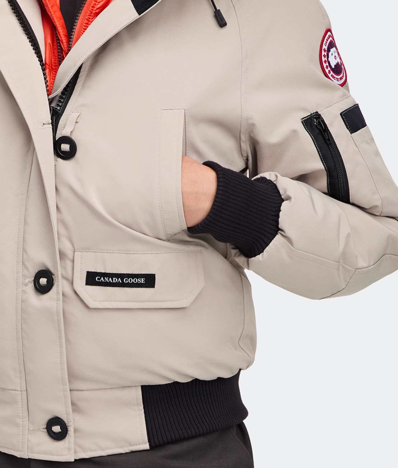 チリワック モデル着用 アップ画像