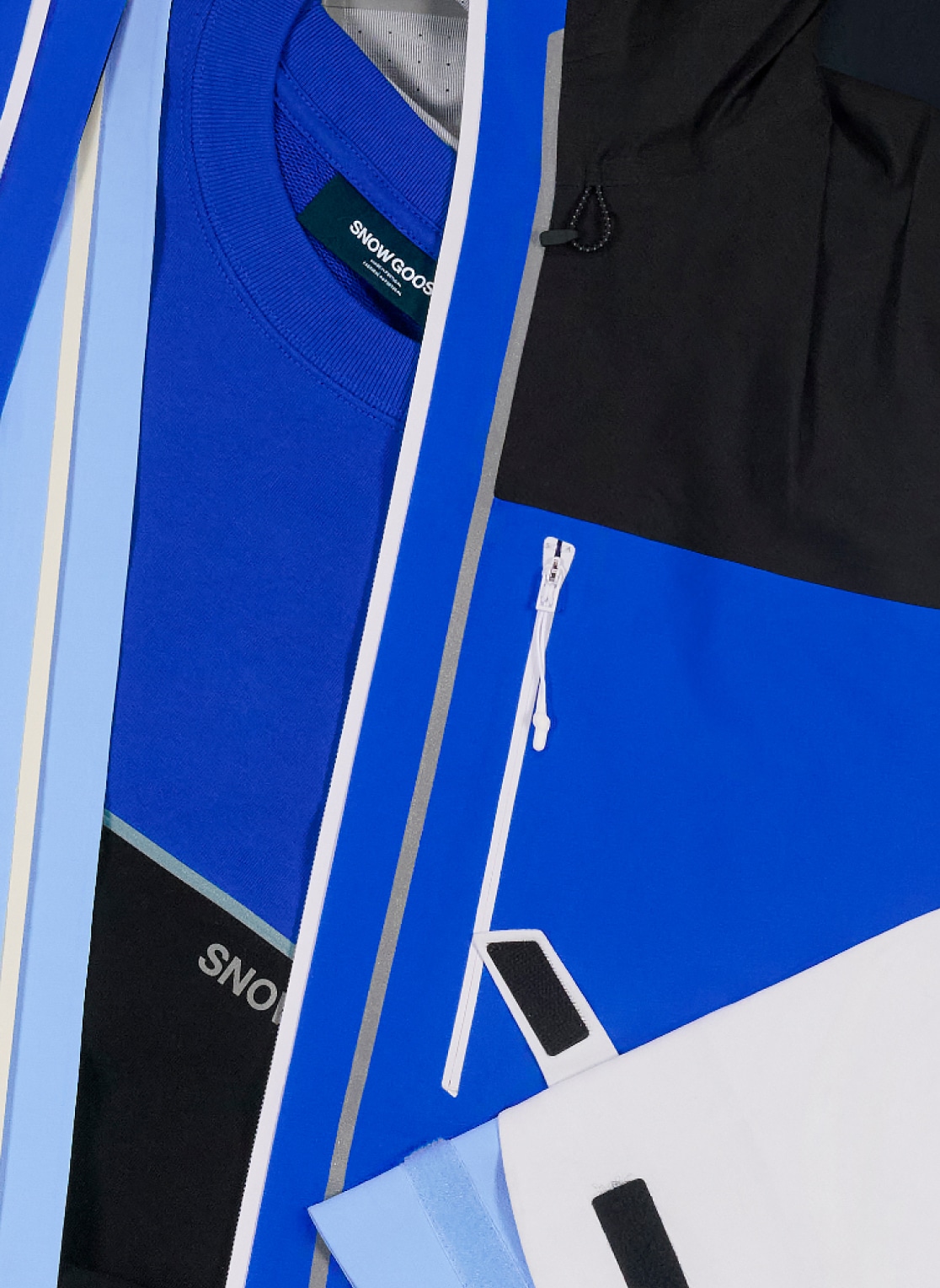 ドーン クルー リラックスド - カラーブロック アップ画像