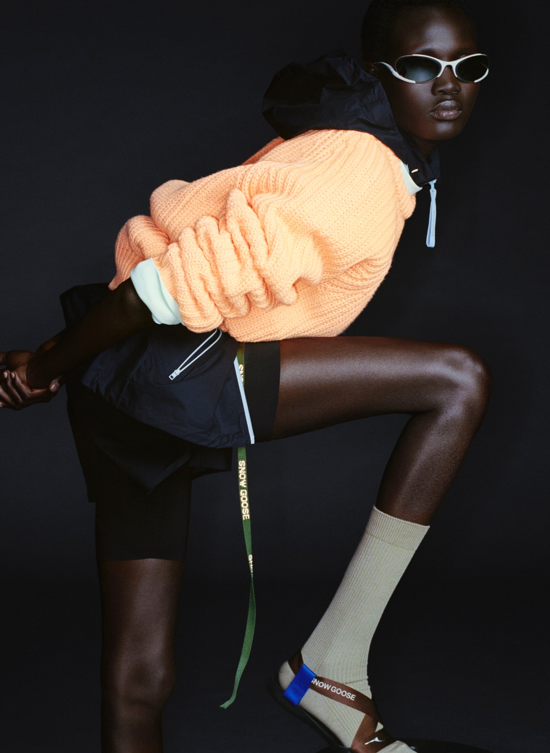 オーレリアン プルオーバー モデル着用画像