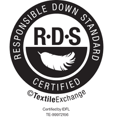 レスポンシブル ダウン スタンダード（RDS）認証ロゴ