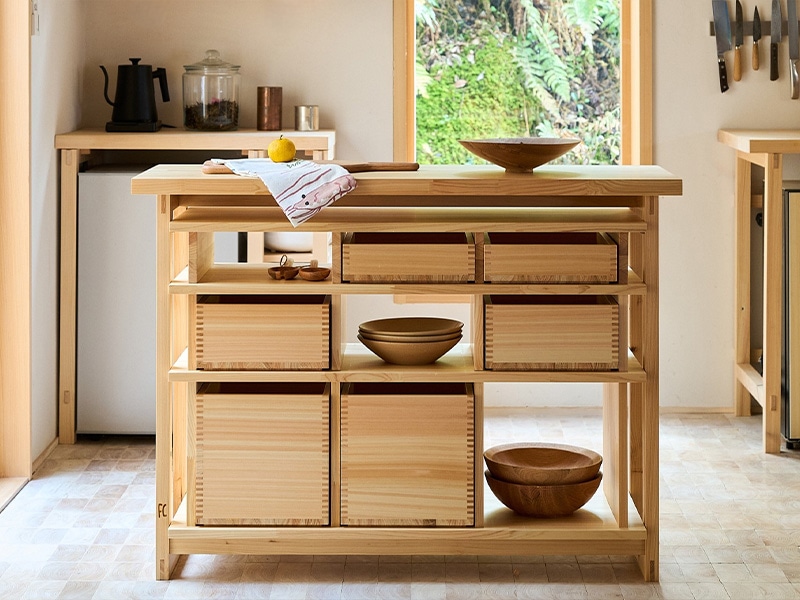 ISLAND 2 + HELPFUL KITCHEN BOX（アイランド２＋ヘルプフルキッチンボックス）by Felix Conran(フィリックスコンラン)