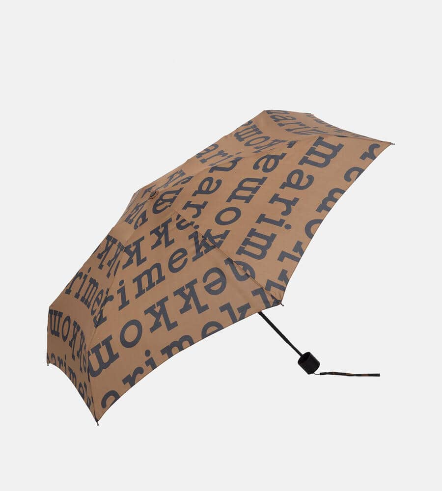 Marimekko 【日本限定】Mini Manual Logo 折りたたみ傘