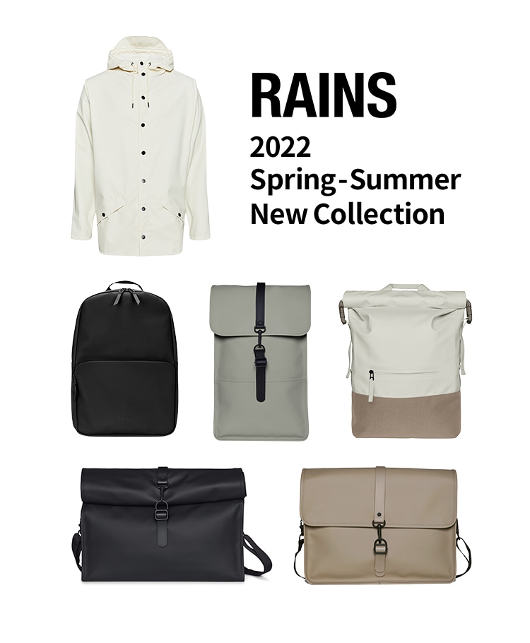 RAINS 2022 SS New Collection