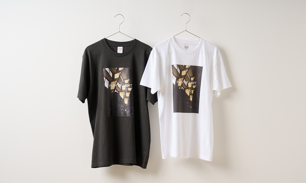 LOOK@E-SHOPオリジナル Project-WWW Photo Tee PATH OF LIGHT