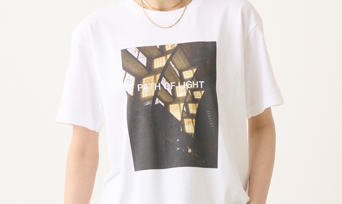 LOOK@E-SHOPオリジナル Project-WWW Photo Tee PATH OF LIGHT
