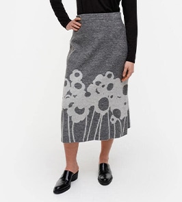 Marimekko Pieli Lammet ニットスカート