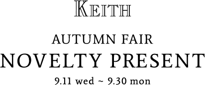 KEITH AUTUMN FAIR NOVELTY PRESENT 9.11 wed - 9.30 mon