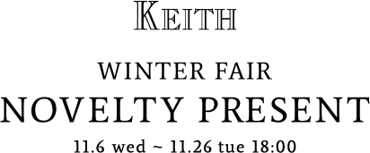 KEITH AUTUMN FAIR NOVELTY PRESENT 11.6 wed - 11.26 tue