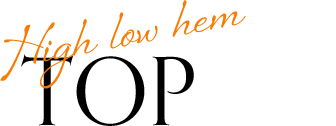 High low hem TOP