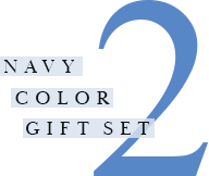 2 NAVY COLOR GIFT SET