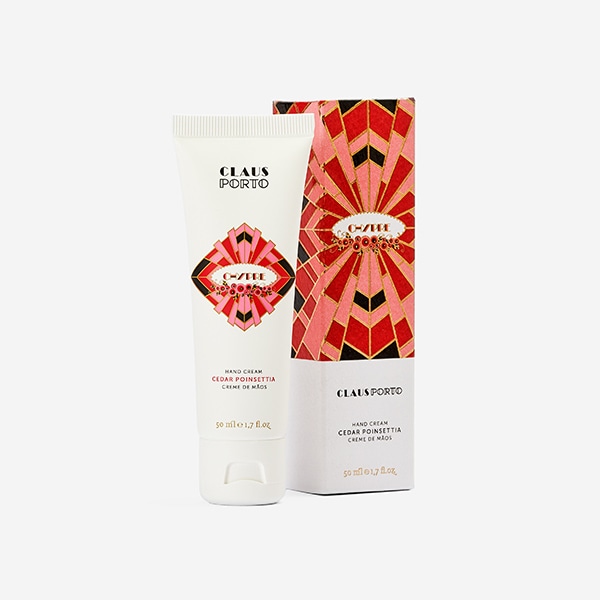 CHYPRE CEDAR POINSETTIA HAND CREAM