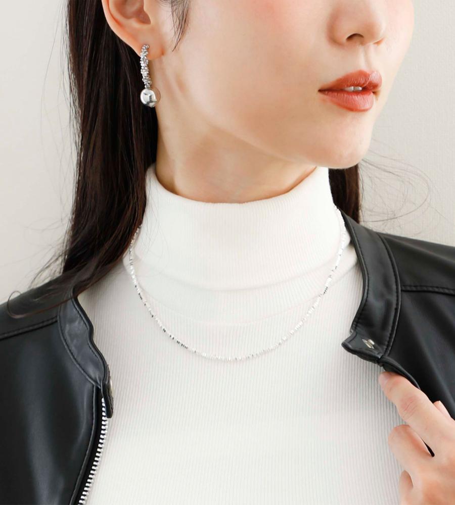 JewCas Silver Pulseネックレス