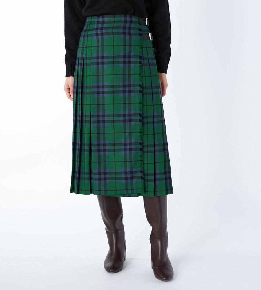 クランキースチェックスカート