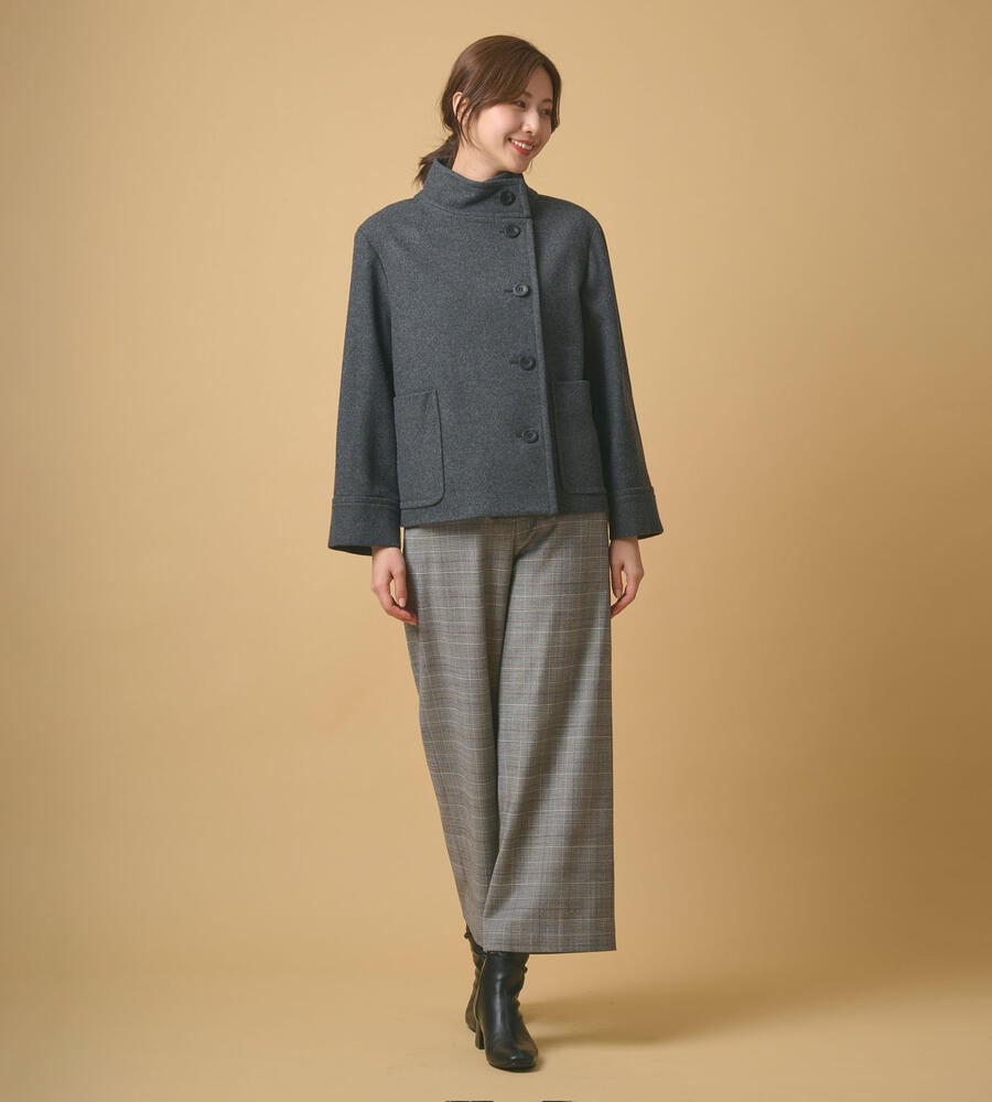 ウールメルトンコート