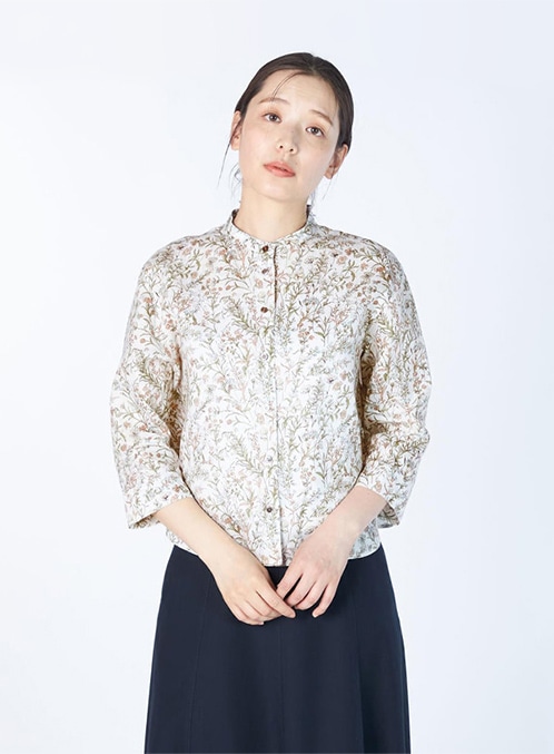 Butterfly Meadow Liberty Print Blouse