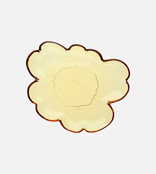 Unikko ガラスプレート 20cm | Marimekko