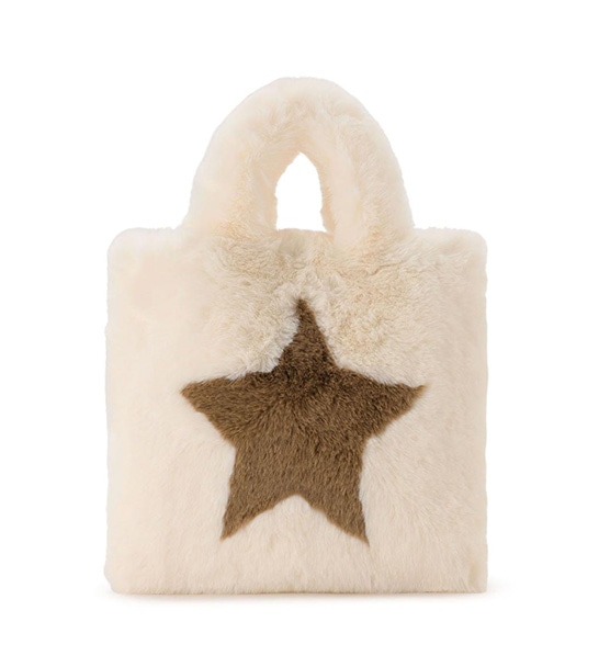 星柄ラビット調バッグ | e-Look+Plus