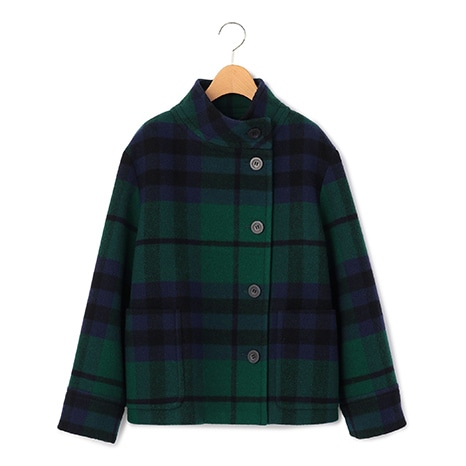 キースチェックコート