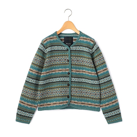フェアアイルニットカーディガン