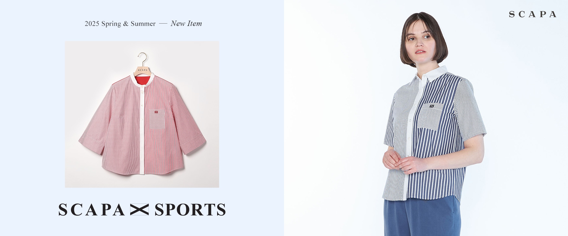 SCAPA SPORTS 2025 Spring & Summer - New Item