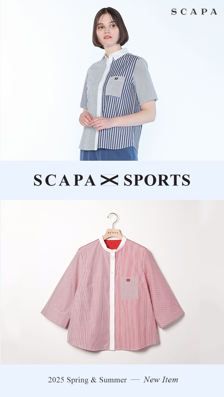 SCAPA SPORTS 2025 Spring & Summer - New Item