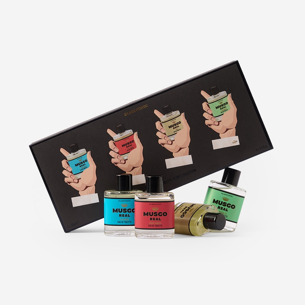 MUSGO REAL GIFT SET HANDS UP MINI EDT