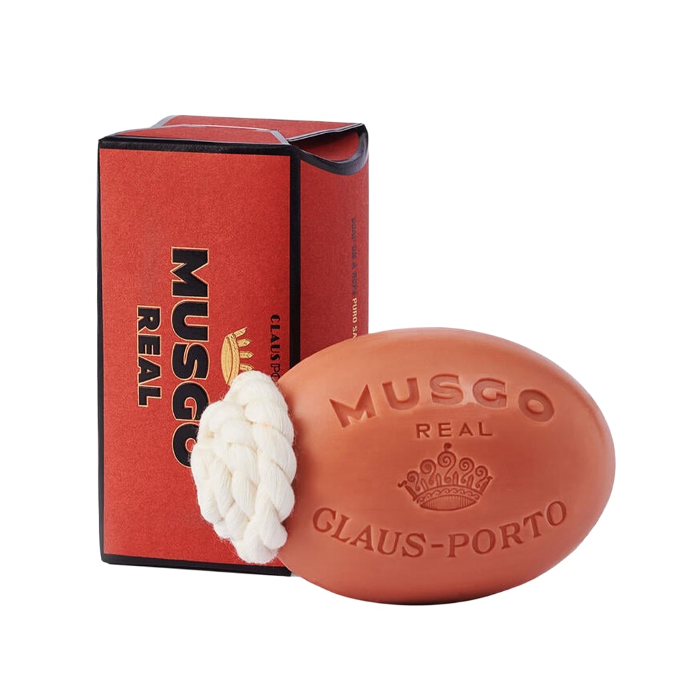 ロープの付いた固形石鹸