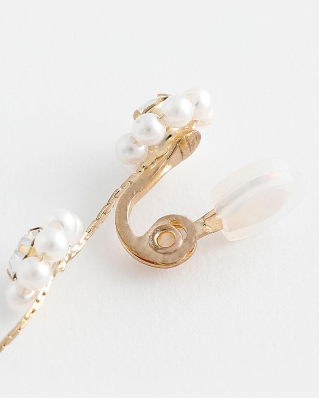 JewCas pearl flowerエアフィットイヤリング 商品画像