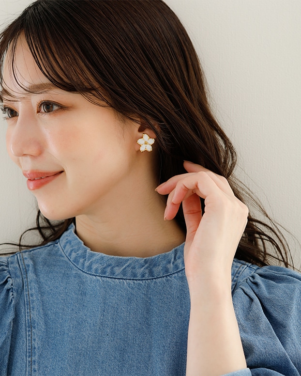 JewCas OneMoreエアフィットイヤリング 着用イメージ