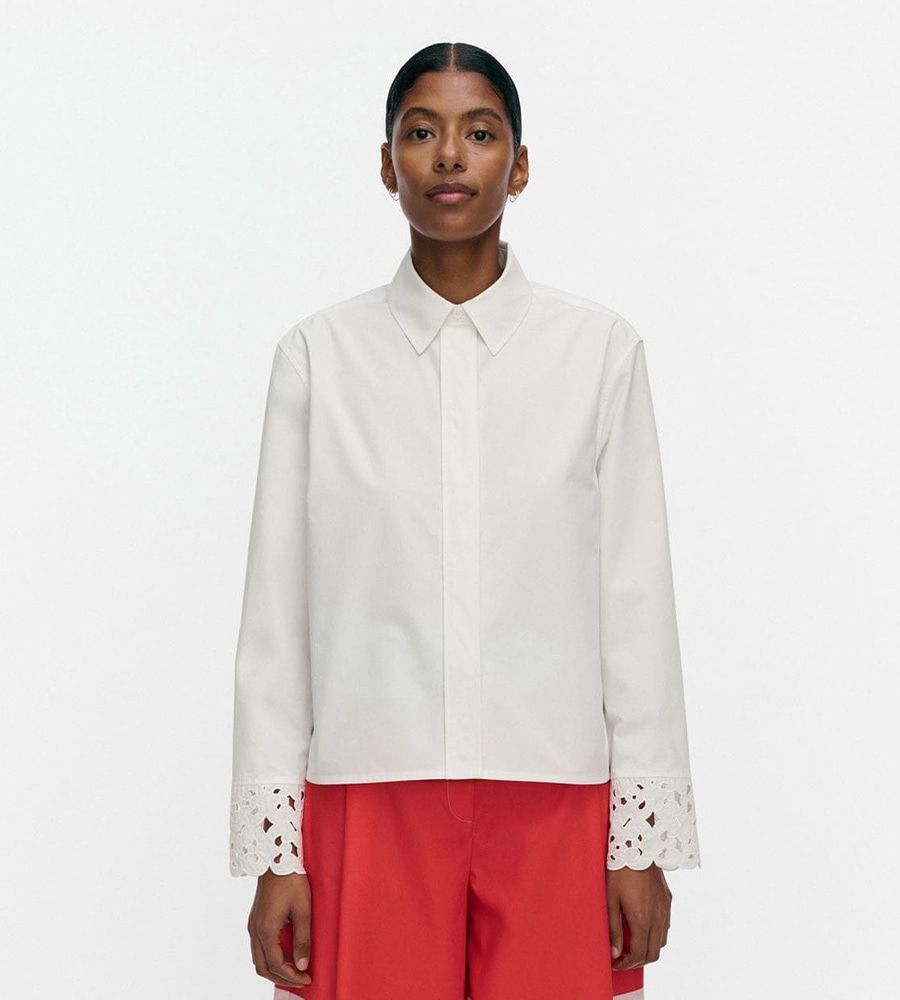 Marimekko Etevyys Keidas ブラウス