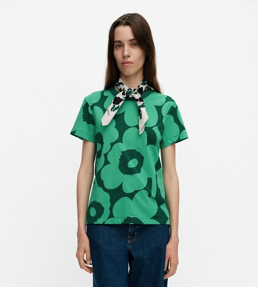 Marimekko Heleys Unikko Tシャツ