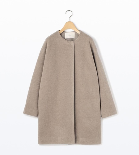 【MidiUmi】ブークレーノーカラーコート