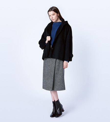 アンゴラビーバーショートコート