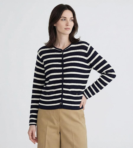 アソートコットンハオリニット