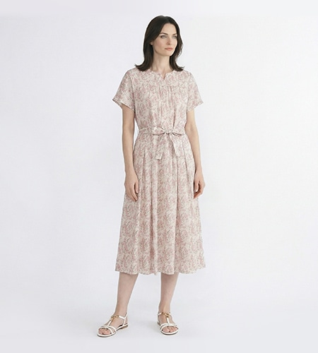 Liberty Print ギルドフラワーワンピース