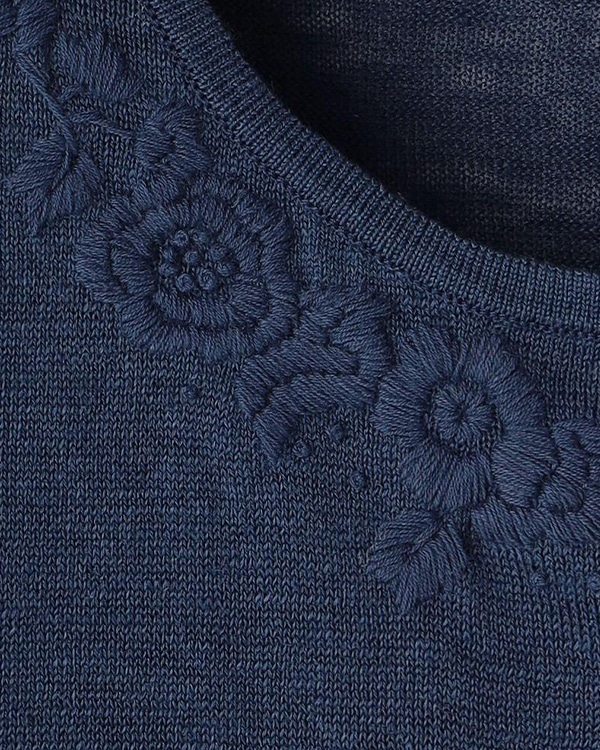 エンブロイダリーニットカーディガンの商品画像