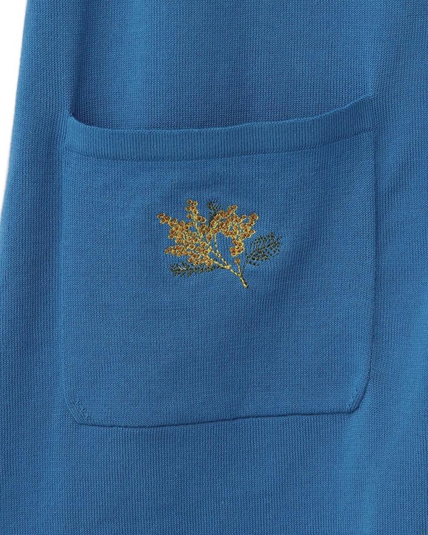 Mimosa Motifニットカーディガンの商品画像