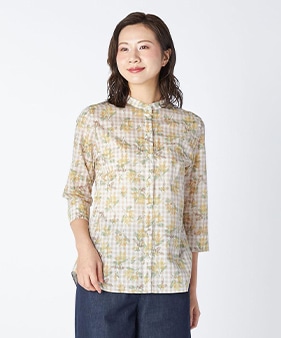 KEITHの花柄ブラウス