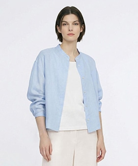 SCAPAのカラーブラウス