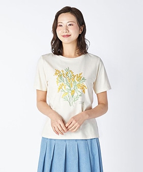 KEITHの刺繍カットソー