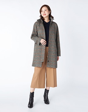 ブリティッシュチェックコート はこちら