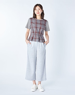 チェック柄のカットソーはこちら